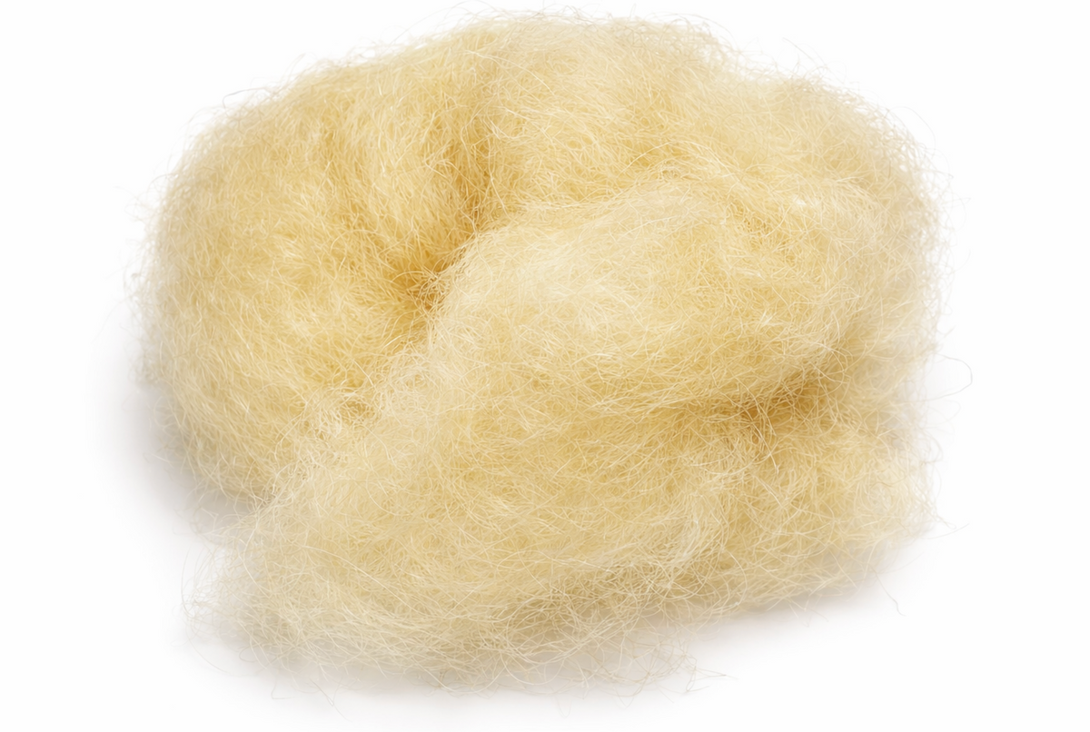 Bancell, bleached & cottonized fibers